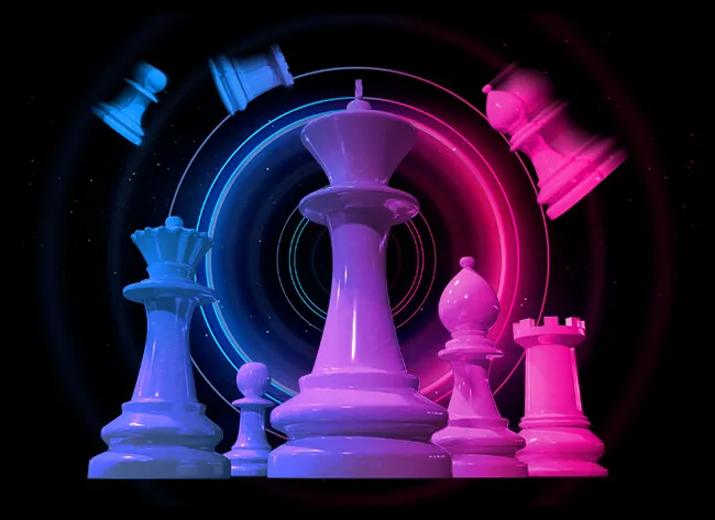Blendd chess pieces — strategy